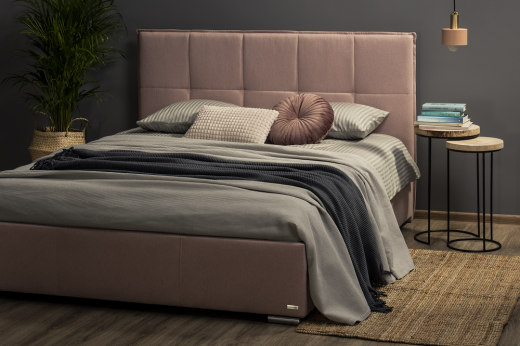 Łóżko tapicerowane Cortina marki Comforteo