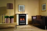 Viana de Luxe z efektem płonących polan Fot. Optiflame