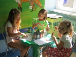 Odział Dziecięcy w Morągu pełen kolorów Śnieżka