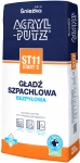 ACRYL-PUTZ® ST11 START S - gładź szpachlowa fot. Śnieżka, Ściany na gładko i bez pyłu