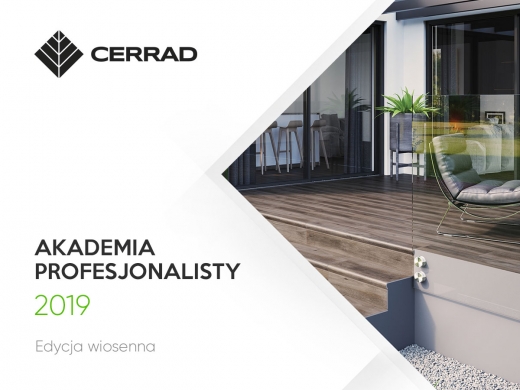 Cerrad szkoli wykonawców. Przed nami kolejna edycja Akademii Profesjonalisty